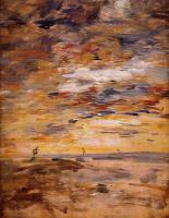 Boudin, Eugene - Sky at Sunset